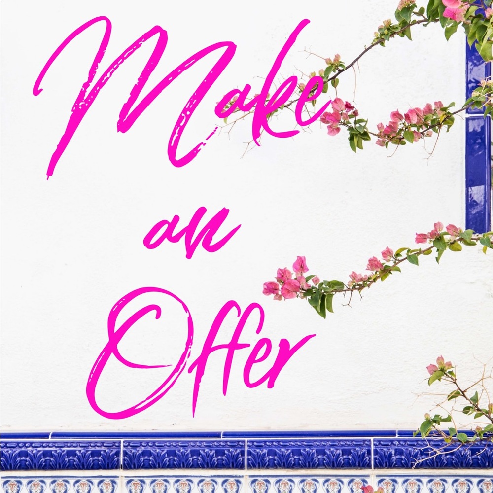 Taking Offers 🌷🏖🐠🏝🌸🙋🏻‍♀️